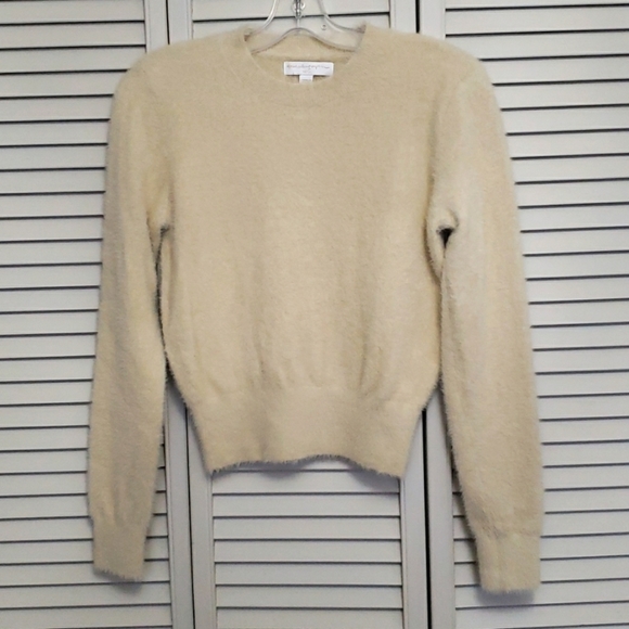 Spiritual Gangster Cream Crew Neck Sweater - Picture 1 of 11